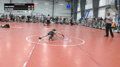 60 lbs Round 2 - 10:45am Saturday - Kai Burns, Minions vs Sam Levine, Nauman Green