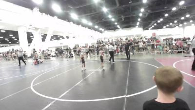 37 lbs Quarterfinal - Thomas Castaneda, No Team vs Kora Grant, Athlos Wrestling