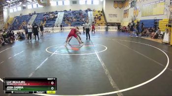 113 lbs Round 1 (8 Team) - Josh Sabbia, Griffin Fang vs Luc Beaulieu, Soldier City Lions Den