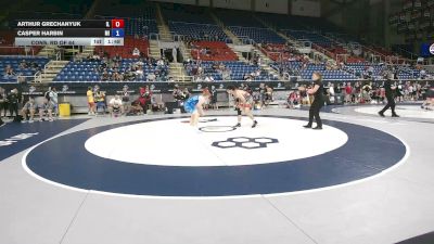 190 lbs Cons. Rd Of 64 - Arthur Grechanyuk, Illinois vs Casper Harbin, Michigan