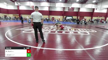 165 lbs Quarterfinal - Wil Hunt, Rhode Island College vs Isaiah Grant, Castleton