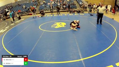 12U Boys - 82 lbs Cons. Round 7 - Brooks Blevins, Wichita Training Center vs Kepler Wicks, FM Wrestling Club