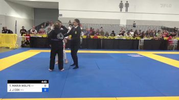 TAMARA MARIA WOLFE vs JENNIFER J COX 2023 World Master IBJJF Jiu-Jitsu Championship