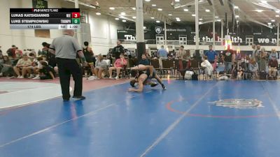 174 lbs Rr Rnd 1 - Lukas Katsigiannis, Northeast Elites Black - HSC vs Luke Stempkowski, Triumph Blue - HSC