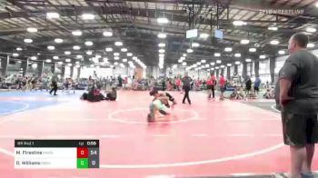 150 lbs Rr Rnd 1 - Max Firestine, Mat Assassins Black vs Devaughn Williams, Rogue Wrestling Club