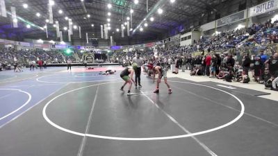 125 lbs Round Of 32 - Isaiah Cunico, Team Pueblo vs Colton Ostrom, Western Slope Warriors