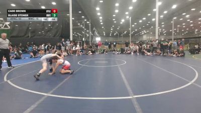 105 lbs Rr Rnd 5 - Cade Brown, Apache - EL vs Blaise Stoner, Malvern Youth Club - EL