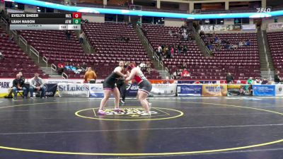 235 lbs Consi 4 - Evelyn Sheer, Hazleton Area-G vs Leah Nason, Athens-G