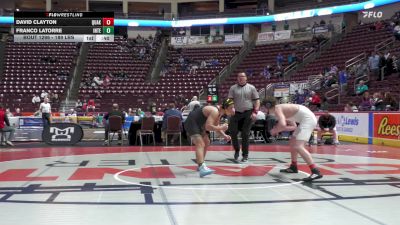 189 lbs Consi 4 - David Clayton, Quakertown vs Franco Latorre, Interboro