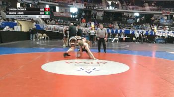 1A-4A 190 Cons. Semi - Owen Cromer, Alexandria HS vs Jason Hood, Beulah