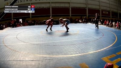 175 lbs Champ. Round 1 - Ozwald Medina, California vs Joseph Naylor, West Jordan