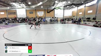 132 lbs Consi Of 4 - Sadie Story, Washington Academy vs Rylee Donohue, Norwalk