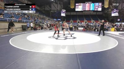 190 lbs Cons. Quarters - Carter Lester, OH vs Holden Hoiness, MT