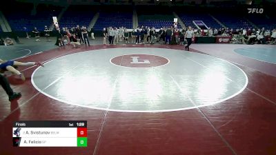 107 lbs Final - Ava Svistunov, Belmont vs Anna Felicio, Saugus/Peabody