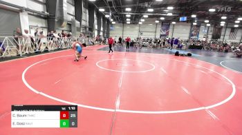 138 lbs Round Of 32 - Camden Baum, Team Nauman Silver Fox vs Evan Gosz, TS Wrestling Prep