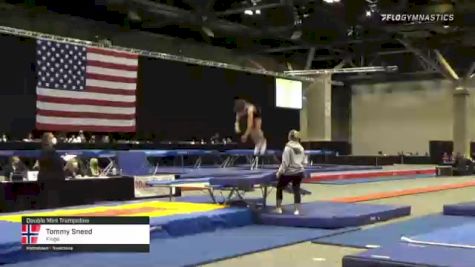 Tommy Sneed - Double Mini Trampoline, Kiaga - 2021 USA Gymnastics Championships