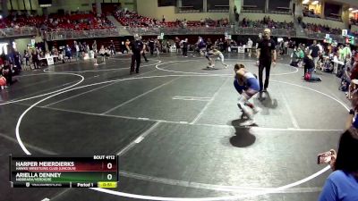 63-67 lbs Semifinal - Ariella Denney, Niobrara/Verdigre vs Harper Meierdierks, Hawks Wrestling Club (Lincoln)