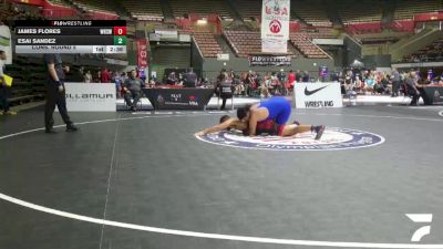 Cons. Round 5 - James Flores, Western High School Wrestling vs Esai Sandez