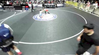 75 lbs Champ. Round 1 - Wyatt Guerra, Daniel Cormier Wrestling Club vs Lucas Collier, Mad Dawg Wrestling Club