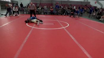 95 lbs Quarterfinals (8 Team) - Jarraeu Walker, Dundee Wrestling (MI) vs Adam Parish, Team Gotcha (IL)
