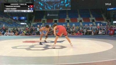 106 lbs 3rd Place Match - Traevon Ducking, IN vs Arav Pandey, PA