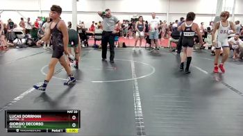 100 lbs Round 3 (6 Team) - Lucas Dorrman, Buxton vs Giorgio Decorso, Ruthless