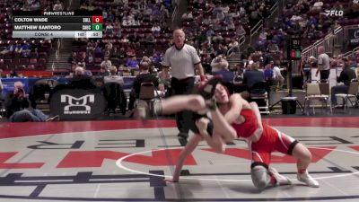 127 lbs Consi 4 - Colton Wade, Sullivan County vs Matthew Santoro, Saucon Valley