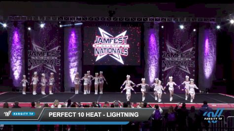 Perfect 10 Heat - Lightning [2022 L1 Youth - D2 - Small - B Day 1] 2022 JAMfest Cheer Super Nationals