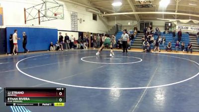 126 lbs Cons. Round 2 - JJ Strano, Kenston vs Ethan Rivera, Clay (Oregon)