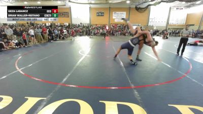 285 lbs Round Of 16 - Geza Labancz, Fryeburg Academy vs Brian Waller-Reitano, Central Catholic
