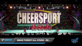 Wake Forest All Stars - Red Wolves [2022 L2 Youth - D2 - Small - A] 2022 CHEERSPORT National Cheerleading Championship