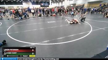 93 lbs Semifinal - Jaxon Petersen, NE vs Slayden Hunt, OK