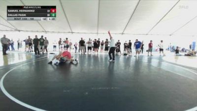 190 lbs Quarterfinal - Samuel Hernandez, Canyon View vs Dallas Pasik, Norco Highschool