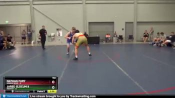 182 lbs Round 6 (8 Team) - Nathan Fury, Kansas Blue vs Jared Slocum II, Indiana