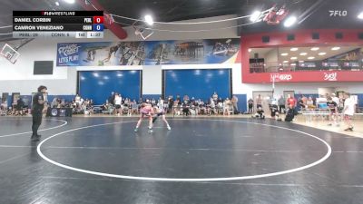 110 lbs Daniel Corbin, Pennsylvania Blue vs Camron Veneziano, Connecticut