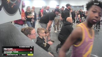70 lbs Quarterfinal - Nathaniel Yoder, Panther Club vs Milo Sligh, Cobra Wrestling Club