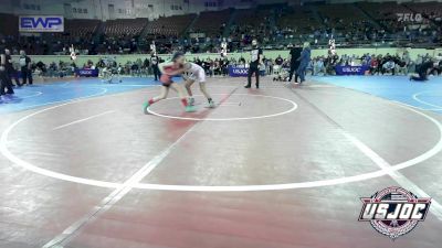 65 lbs Consi Of 4 - Kapri Bruens, Carl Albert vs Aleyda Aguirre, Cowboy Wrestling Club