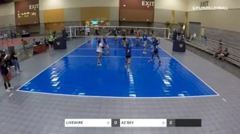 LIVEWIRE vs AZ SKY - 2018 Volleyball Festival