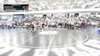 144 lbs Champ. Round 2 - Colton Peshell, Riverton vs Tucker Price, West