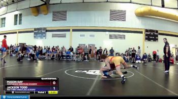 152 lbs Quarterfinal - Mason Day, Contenders Wrestling Academy vs Jackson Todd, Red Cobra Wrestling Academy