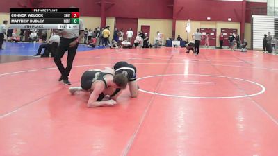150 lbs 5th Place - Connor Welock, Smittyâ??s Barn vs Matthew Dudley, Northbridge, MA