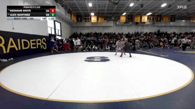 190 lbs Champ. Round 1 - Keshaun White, Centennial (Corona) vs Alex Martinez, Rim Of The World