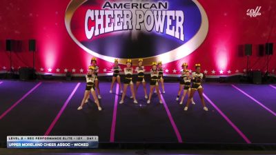 Upper Moreland Cheer Assoc - WICKED [2026 L2 - Rec Performance Elite ...