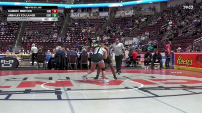 190 lbs Consi 2 - Hannah Hornick, Seneca Valley-G vs Arshley Coulange, Central Dauphin East-G