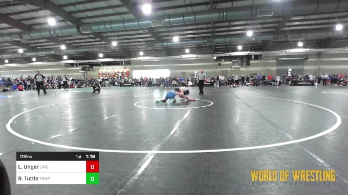 Roman Tuttle 115 lbs Round Of 32 - Lincoln Unger, Lincoln Squires vs Roman Tuttle ...