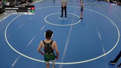 106 lbs Quarterfinals (8 Team) - Conner Cooper, Omaha Skutt Catholic vs JR Queen, Ashland-Greenwood