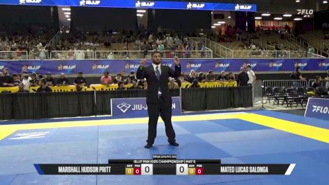 Mateo Lucas Salonga vs Marshall Hudson Pritt 2026 Pan Kids Jiu-Jitsu IBJJF Championship