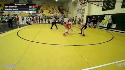 119 lbs 3rd Place - Coy Sampson, Grove vs Tracker Smith, Salina
