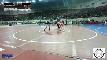 120 lbs Round Of 64 - Kadence Pate, Comanche MS vs Ella Huddleston, Little Axe Women?s Wrestling