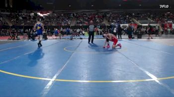 132 lbs Cons. Round 1 - Bradyn Snyder, Lowry vs Gabe Wiegman, Grace